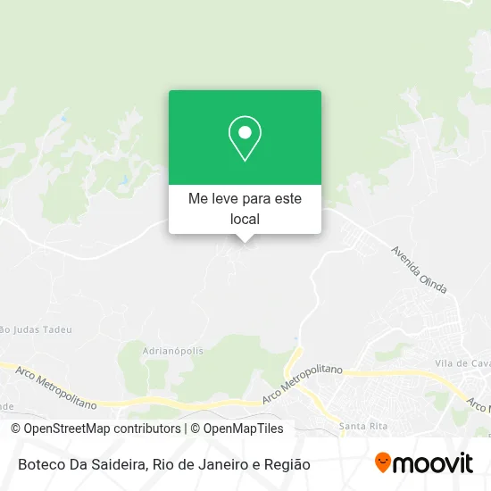 Boteco Da Saideira mapa