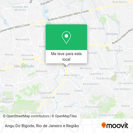 Angu Do Bigode mapa