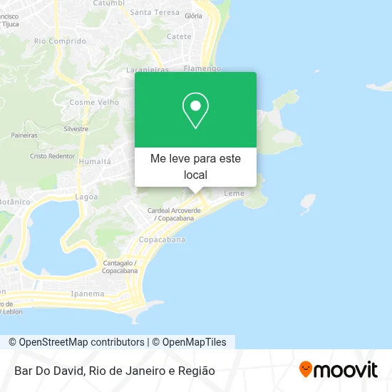Bar Do David mapa