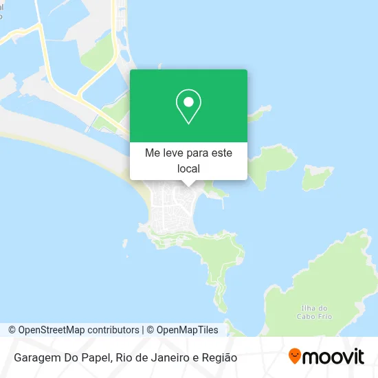 Garagem Do Papel mapa