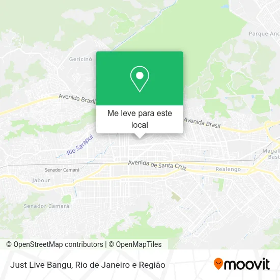 Just Live Bangu mapa