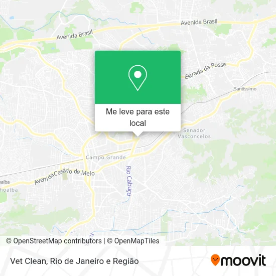 Vet Clean mapa