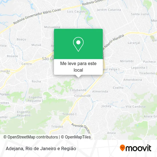 Adejana mapa
