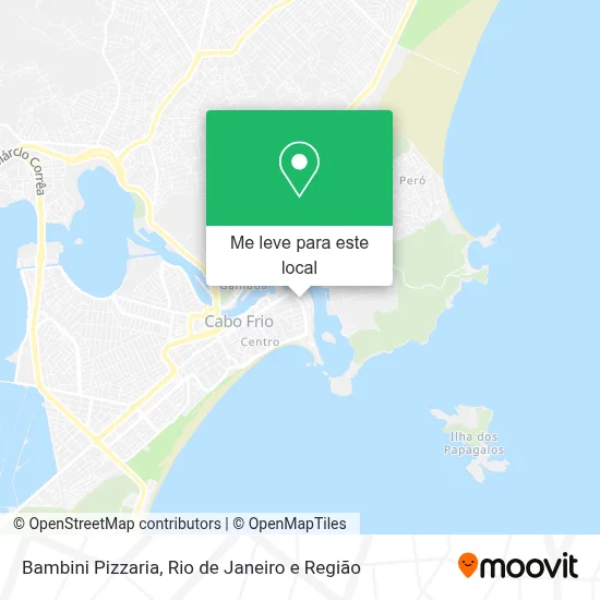 Bambini Pizzaria mapa