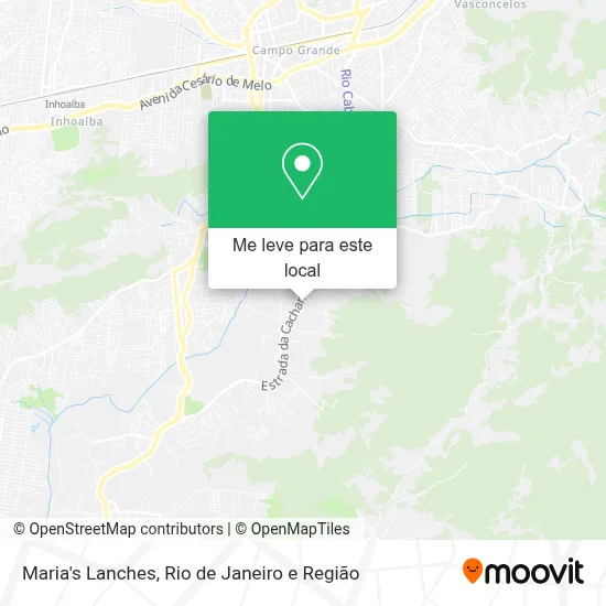 Maria's Lanches mapa
