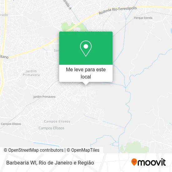 Barbearia Wl mapa