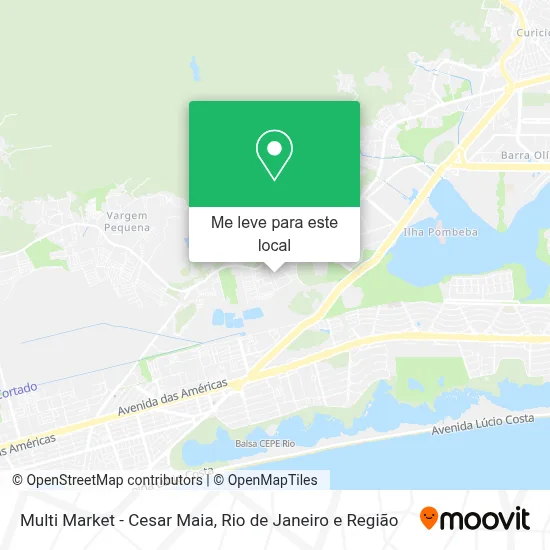 Multi Market - Cesar Maia mapa