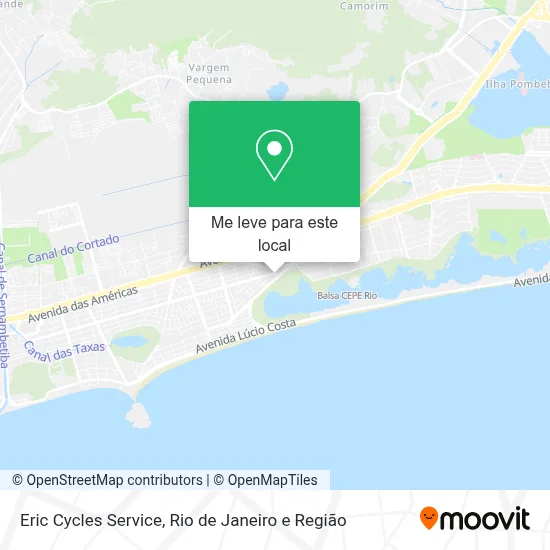 Eric Cycles Service mapa