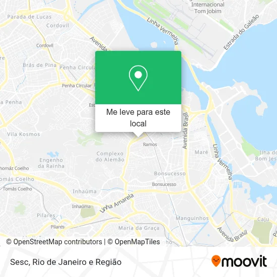 Sesc mapa