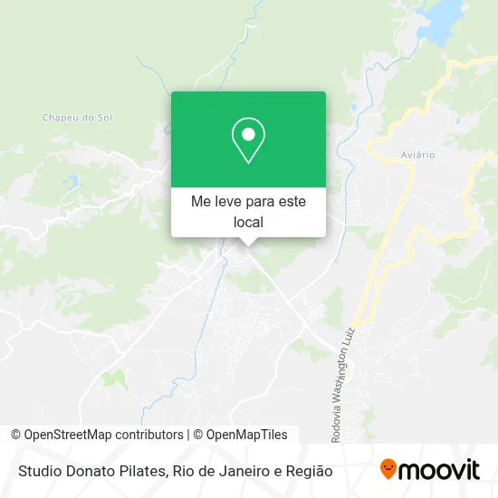 Studio Donato Pilates mapa