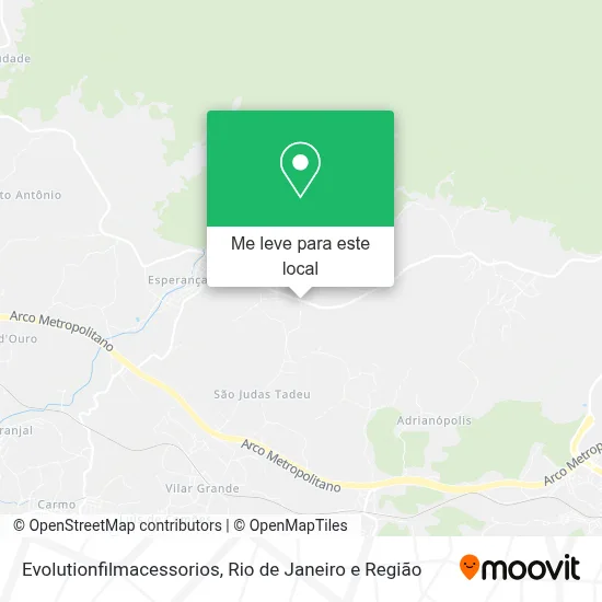 Evolutionfilmacessorios mapa