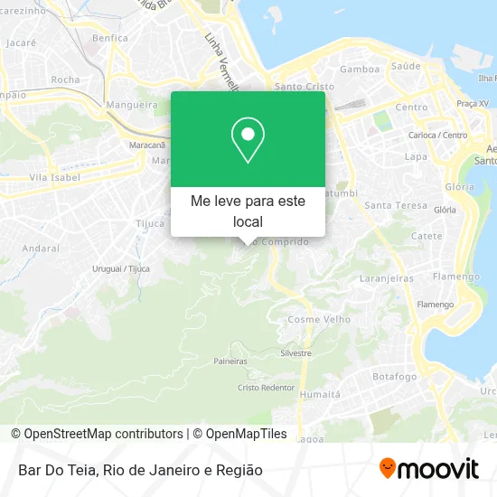Bar Do Teia mapa