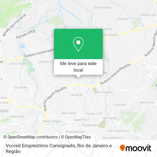 Vccred Emprestimo Consignado mapa