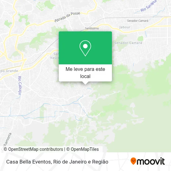Casa Bella Eventos mapa