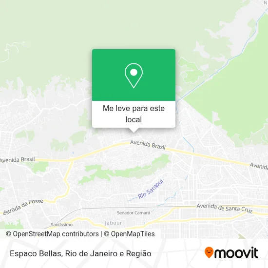 Espaco Bellas mapa