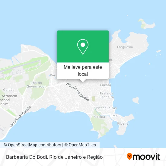 Barbearia Do Bodi mapa