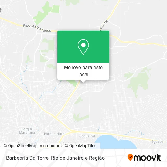 Barbearia Da Torre mapa