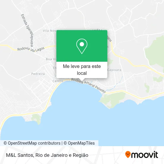 M&L Santos mapa