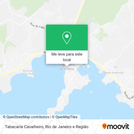Tabacaria Cavalheiro mapa