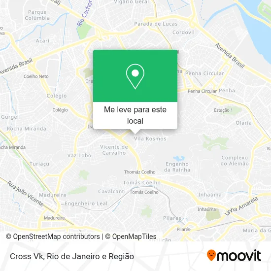 Cross Vk mapa