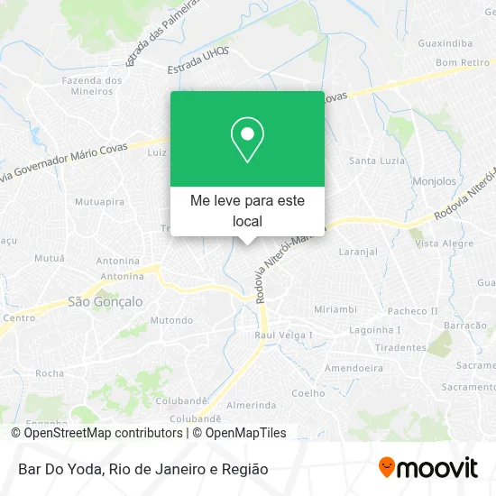 Bar Do Yoda mapa