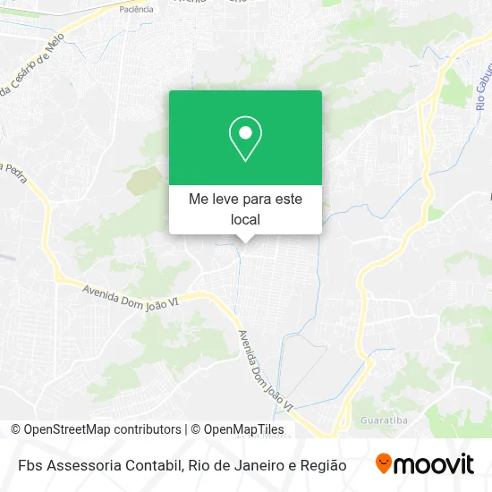 Fbs Assessoria Contabil mapa