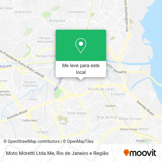 Moto Moretti Ltda Me mapa
