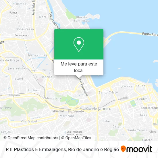 R II Plásticos E Embalagens mapa