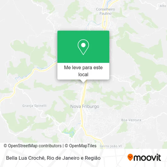 Bella Lua Crochê mapa