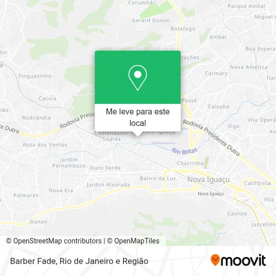 Barber Fade mapa