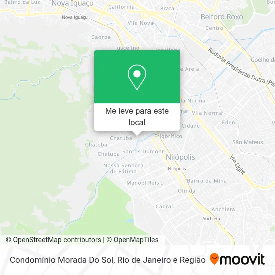 Condomínio Morada Do Sol mapa