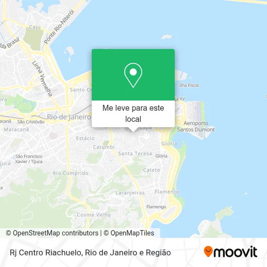 Rj Centro Riachuelo mapa