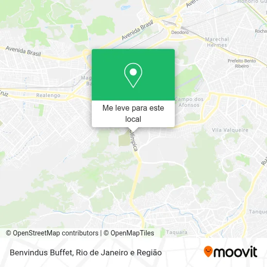 Benvindus Buffet mapa
