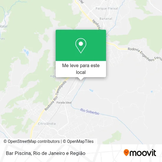 Bar Piscina mapa