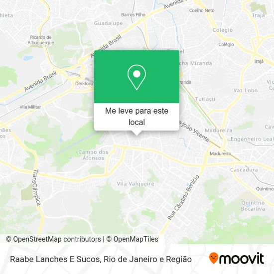 Raabe Lanches E Sucos mapa