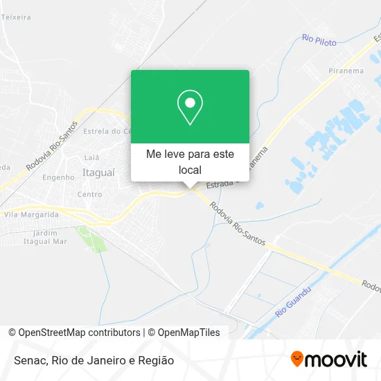 Senac mapa