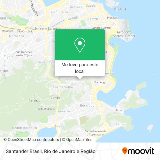 Santander Brasil mapa
