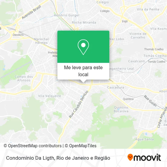 Condomínio Da Ligth mapa