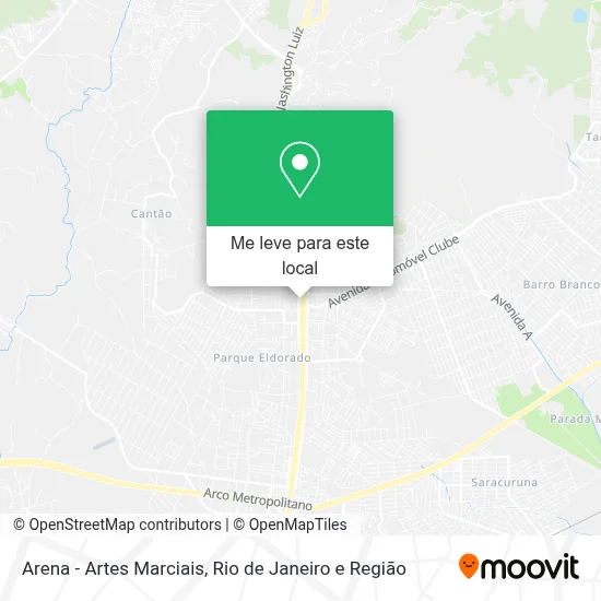 Arena - Artes Marciais mapa
