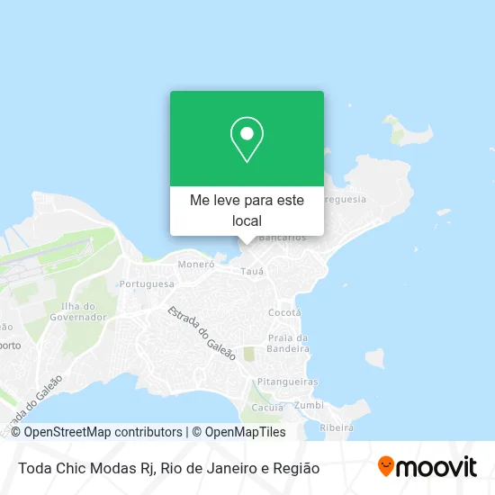 Toda Chic Modas Rj mapa