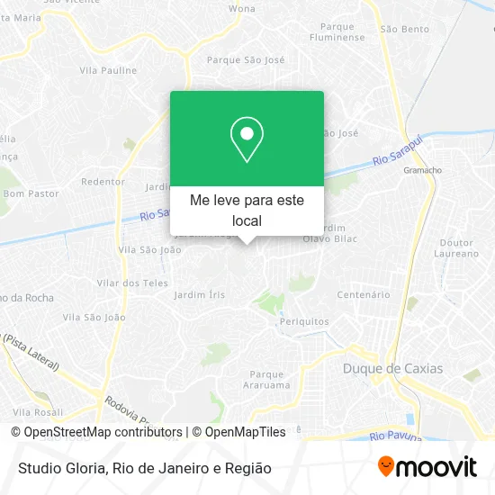 Studio Gloria mapa