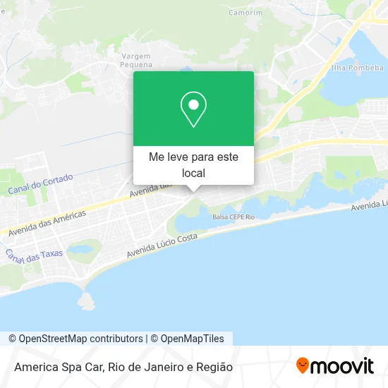 America Spa Car mapa