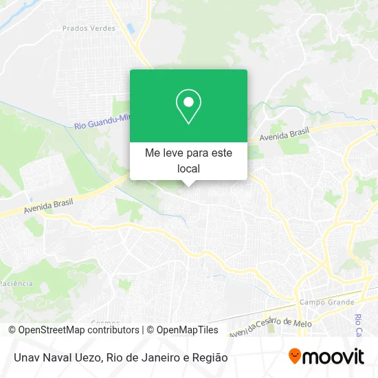 Unav Naval Uezo mapa