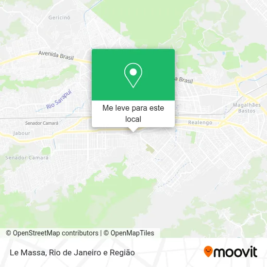 Le Massa mapa