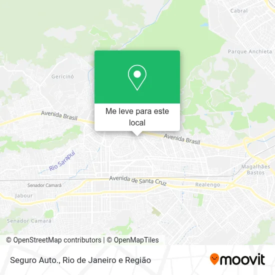 Seguro Auto. mapa
