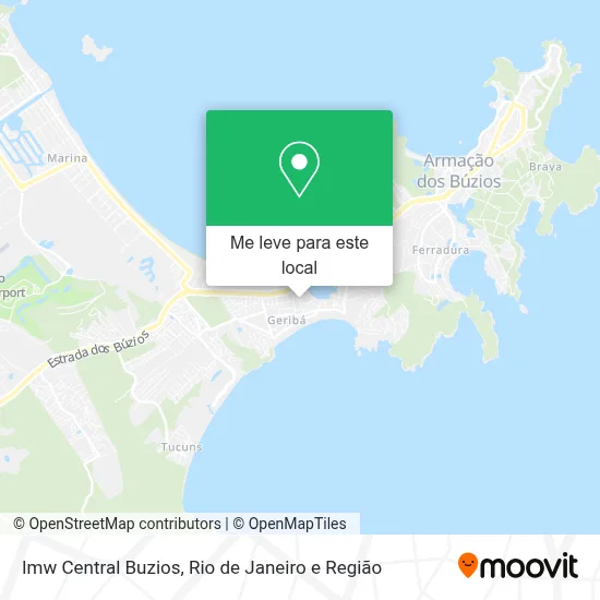 Imw Central Buzios mapa
