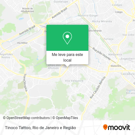 Tinoco Tattoo mapa