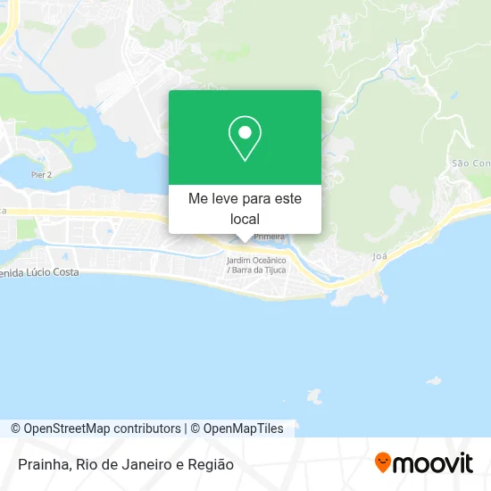 Prainha mapa