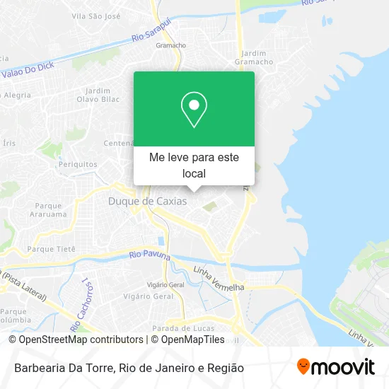 Barbearia Da Torre mapa