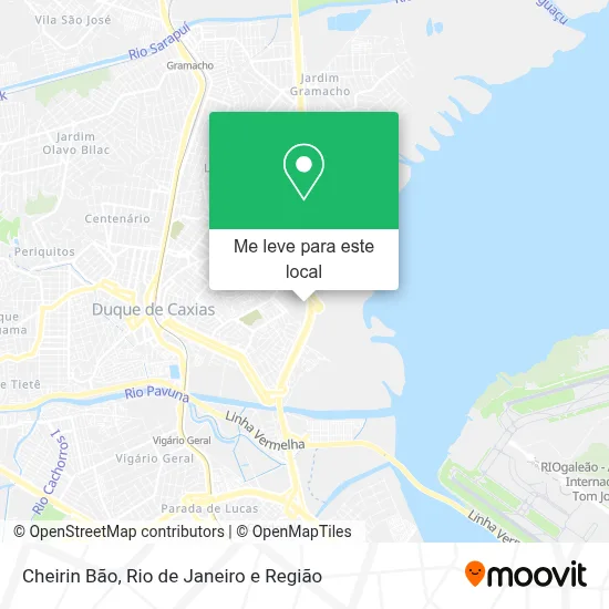 Cheirin Bão mapa